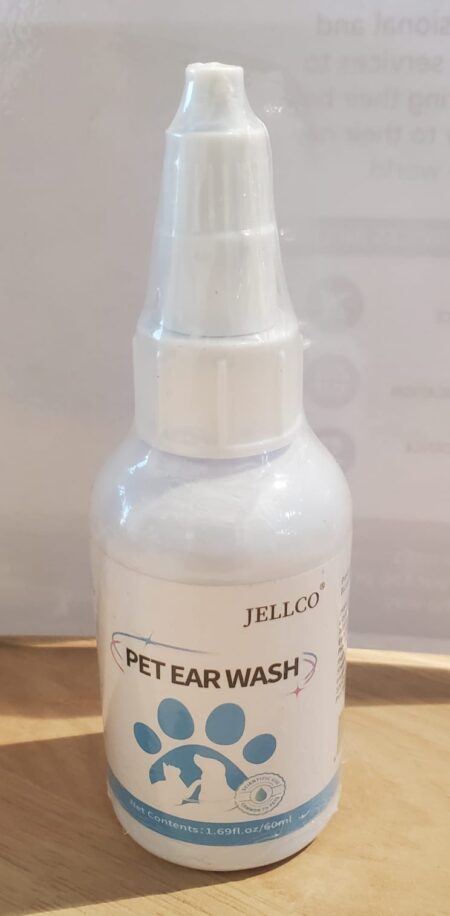 Jellco Pet Ear Wash - 60ml