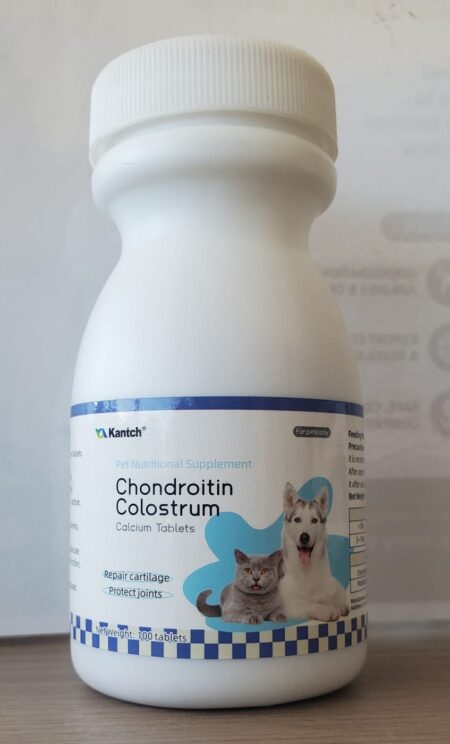 Fantch Chondroitin Colostrum - Calcium Tablets (For Dogs & Cats)