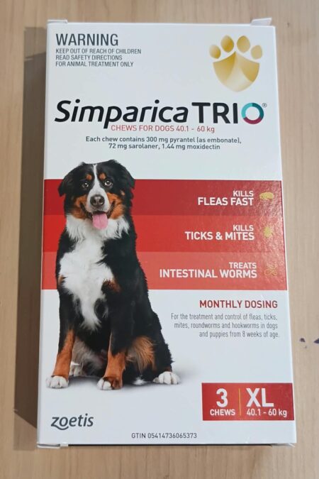 Simparica Trio Chews For Dogs - Flea & Tick Prevention
