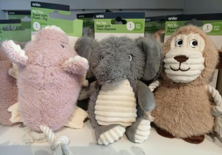 Stuffed toys associated